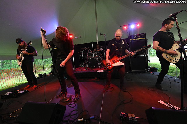 [bone church on Aug 31, 2019 at Ginger Libation Stage - Mills Falls Rod And Gun Club (Montague, MA)]