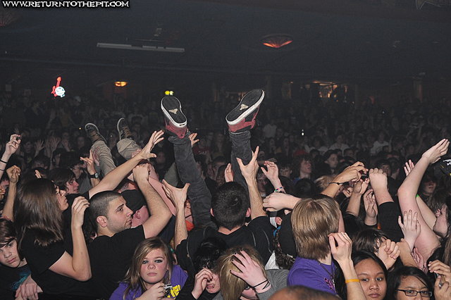 [bring me the horizon on Feb 27, 2009 at the Palladium (Worcester, MA)]