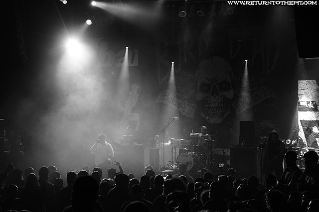 [bury your dead on Apr 15, 2016 at the Palladium - Mainstage (Worcester, MA)]