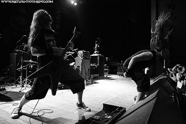 [decapitated on May 19, 2012 at the Palladium (Worcester, MA)]