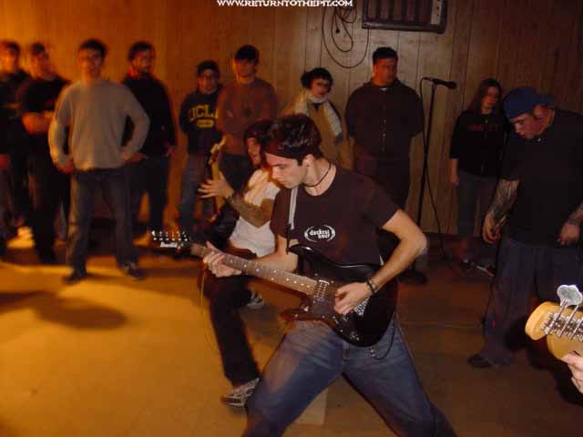 [dying in sin on Dec 1, 2002 at VFW (Waterbury, CT)]