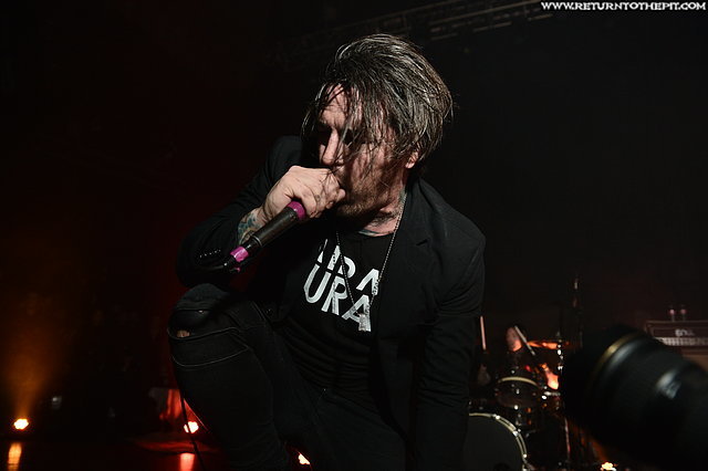 [eighteen visions on Dec 15, 2017 at the Palladium - Mainstage (Worcester, MA)]