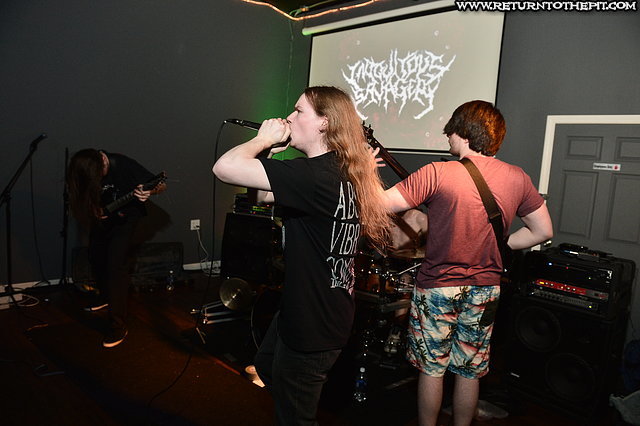 [iniquitous savagery on Jan 6, 2016 at The Wreck Room (Peterborough, NH)]