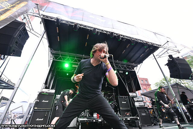 [napalm death on May 28, 2023 at Harbor Stage - Baltimore Soundstage (Baltimore, MD)]
