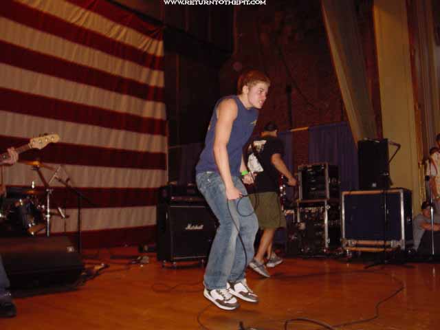 [no warning on Oct 26, 2002 at Back to School Jam (Framingham, Ma)]