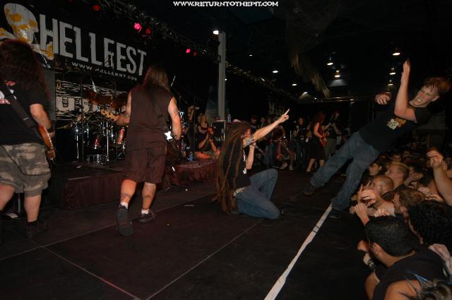 [shadows fall on Jul 23, 2004 at Hellfest - Trustkill Stage (Elizabeth, NJ)]
