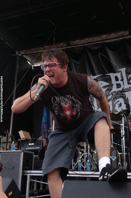 [the black dahlia murder on Jul 15, 2005 at Tweeter Center - second stage (Mansfield, Ma)]