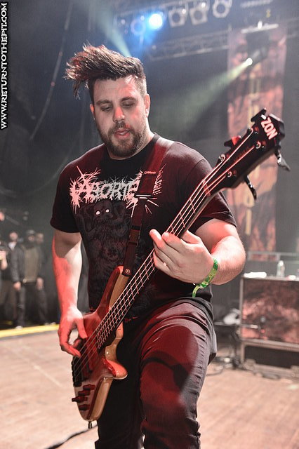 [the black dahlia murder on Apr 15, 2016 at the Palladium - Mainstage (Worcester, MA)]