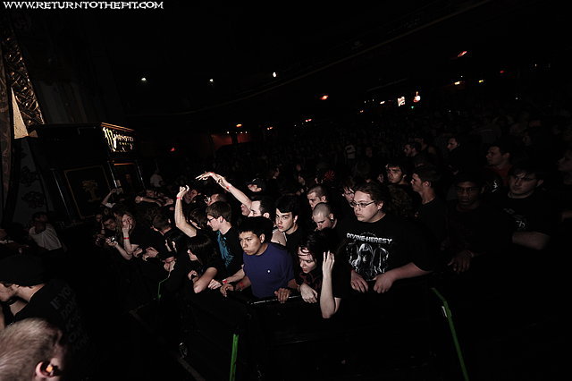 [through the eyes of the dead on Apr 24, 2010 at the Palladium - Mainstage (Worcester, MA)]
